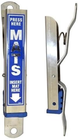 Steel Mat Hanger Hang Your Mats Just Like You Do at the Car Wash! [blue] (4)