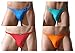 JINSHI Mens Bikini Briefs Tagless Low Rise Underwear 4 Piece Multicoloured XXL(31