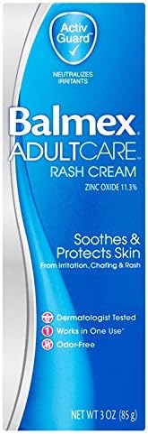 Balmex Adult Care Rash Cream, 3oz (4 Pack)
