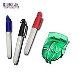 FINGER TEN Golf Ball Marker Line Drawing Tool 4 Color Value Pack Template Liner Stencil Putt Alignment
