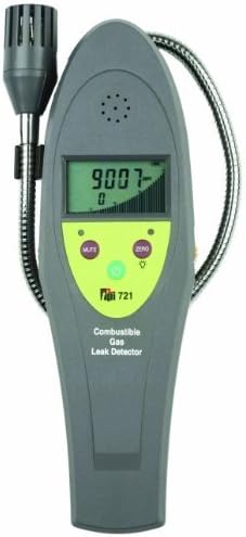 TPI 721 Combustible Gas Leak Detector, LCD Display, 10 ppm Sensitivity