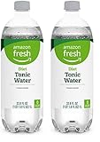 Amazon Fresh, Diet Tonic Water, 33.8 Oz