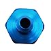 Nitrous Bottle Nut Adapter With Washer (Blue, 4AN)