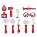 Best Choice Products 45 Pieces Pretend Doctor Playset with Electronic Stethoscope and Medical Doctor's Equipment, Lights and Sounds