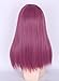 Topcosplay Womens Wig Purple Long Mal Cosplay Wig Halloween Costumes Wigs