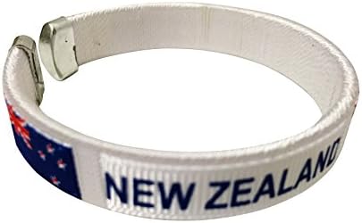 Flag C Bracelets Wristbands โ Asia & Africa (Country: New Zealand)