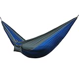 Leiwo Portable Parachute Outdoor Travel Camping Multifunctional Hammocks With Standing 2 person 500lbs