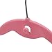 BriaUSA Cascade Hangers Pink Steel Swivel Hooks -Slim, Sturdy Saves You Extra Space - Set of 10