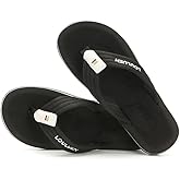mifortune-e Slippers, Men's Thick Sole Beach Flip Flops - Summer Outdoor Slide Sandals,Gifts for Women