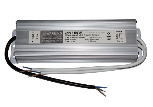 Waterproof ip67 led driver transformer 150 watt 24v pow…