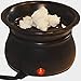 Body Butter Warmer Melting Pot - Gently Warm Your Body Butter for Easy Application and Deep Exfoliating - Melt Shea Butter, Cocoa Butter, Mango Butter, etc. - Plug In - Easy to Clean - Black Ceramic