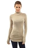 PattyBoutik Women's Turtleneck Long Sleeve Sweater