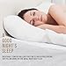 King Size Bed Pillows for Sleeping - KURNPHY NOAH Premium White Fluffy King Pillows Set - Super Soft Pillow Relief Neck Pain Anti-mite & Hypoallergenic Side Sleepers Easy Care (2 Pack)