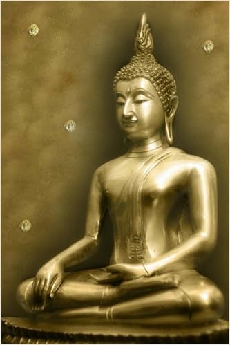 Amazon Com Golden Buddha Journal 160 Page Lined Journal Notebook Journals Mahtava Books