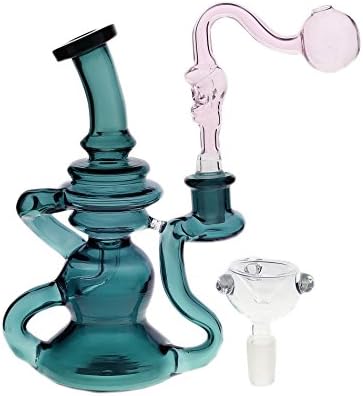 Green Mini Glass Hand Made