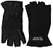 Glacier Glove Unisex Alaska River Fingerless Lightweight Breathable Non-Slip Grip Fishing Gloves with Elasticized Cuffs | for Outdoors, Fly Fishing, Paddling, Hiking, Black, Large