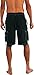 NORTY Men's Swimsuit Trunks - Swim Shorts for Beach, Boat, and Watersports - Drawstring Waist and Cargo Pockets - Black, X-Large