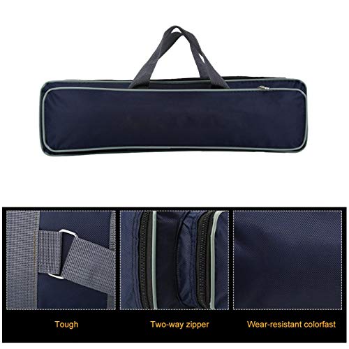 Shanrya Fliegenfischer-Ruten-Tasche, GroßE KapazitäT Hochleistungs-Angelrute FüR Den AußEnbereich RollenköDer Fallbox… – Bild 5