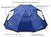 Sport-Brella XL Vented SPF 50+ Sun and Rain Canopy Umbrella for Beach and Sports Events (9-Foot)