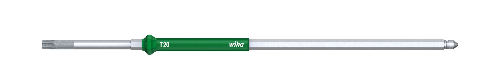 Wiha Torque 2859 Interchangeable TORX Screwdriver Blades Various Sizes TORX T20, Green, 28595020