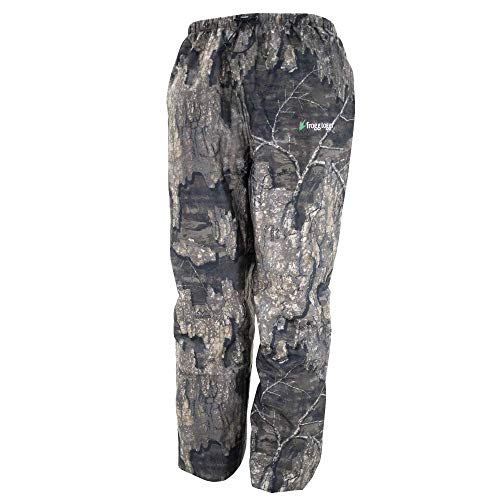 Frogg Toggs Pro Action Waterproof Rain Pant, Realtree Timber, XXX-Large
