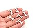 ALIMITOPIA Assorted Animals Dog Bone Pet Charm Pendant for DIY Necklace Bracelet Jewelry Making Findings(Small Size,Antique Silver Tone)