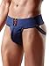 KD Willmax T-Plus Jockstrap Gym Cotton Supporter Navy Blue X-Large Cup Pocket Athletic Fit Fashionable Straps Brief Multi Sport Underwear Soft Underpants