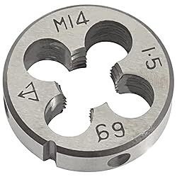 Aceteel M14 x 1.5 Metric Round Die, Machine Thread