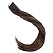 40pcs 2/2/6 14inch human hair extensions tape in