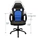 Furmax Gaming Office Chair Ergonomic High-Back Racing Style Adjustable Height Executive Computer Chair,PU Leather Swivel Desk Chair （Green）