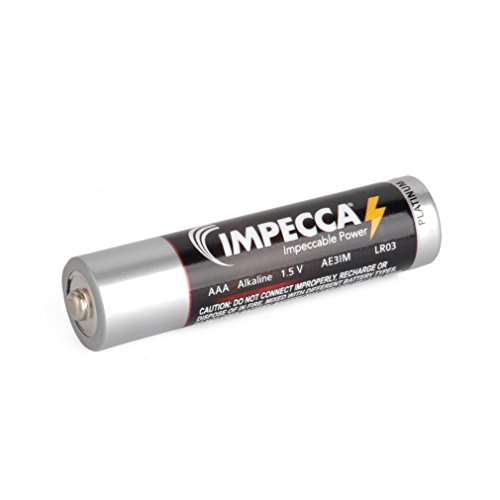 Impecca AAA Batteries, All-Purpose Triple A Alkaline Battery for Everyday (48-Pack) High Performance, Long Lasting Shelf Life, for Clocks, Remotes, Toys & Electronic 48-Count - Platinum Series