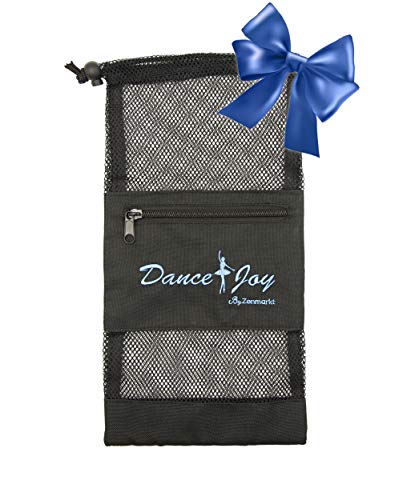 Zenmarkt DanceJoy Pointe Shoe Bag - for Pointe, Ballet, Dance or Small Accessories (Black) - Thumbnail 6