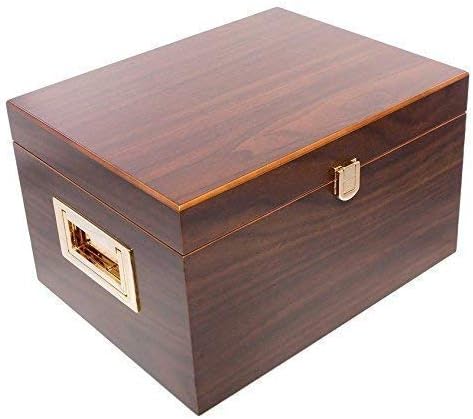 Supreme Valet Box in Dark Walnut Veneered Wood