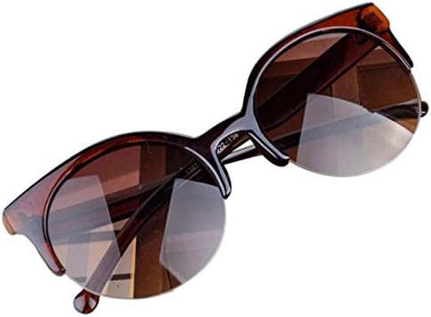 Kstare Semi Rimless Polarized Sunglasses Retro Sun Glasses for Men Women - UV400