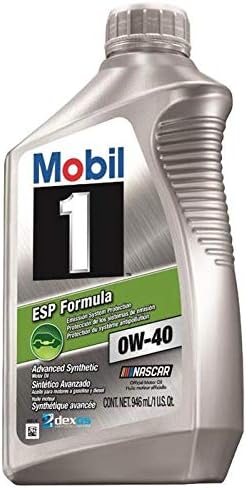 Mobil1 123875 ESP Formula Engine Oil 0W-40 (6 quarts): Amazon.ca ...