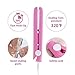 Mini Food Bag Heat Sealer Handheld, Smart Control Corrugated Suspension Heating Sheet for Airtight Food Storage with 43.1 inch Power Cable (Pink)