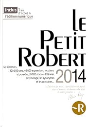 Le  petit Robert