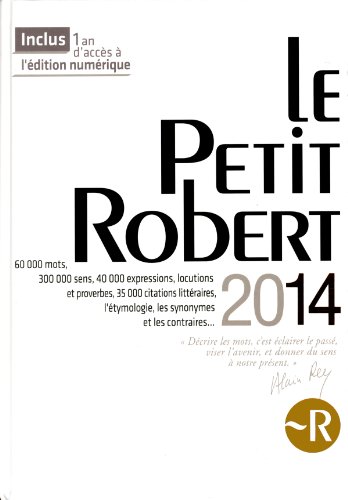 Le  petit Robert