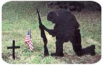 WOODCRAFT Project Paper Plan To Build Praying Soldier Shadow - Material Not Included