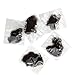 Bignc 40pcs Reusable Invisible Hair Nets Elastic Edge Mesh for Women Bun, 20 Inches 50cm, Brown