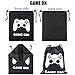 Aresmer Video Game Drawstring Bags Gaming Party Bags for Kids Birthday Party - 12 Pack