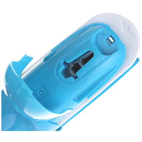 M-Aimee Submarine Stapleless Stapler, Environmental Protection Staple Free Stapler, 7 Sheet Capacity (Blue) - Thumbnail 4