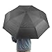 Becko Black Automatic Double-canopy Wind-proof Golf Rain Umbrella