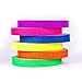 UV Reactive Blacklight Fluorescent Gaffers Cloth Tape Larger Size - Professional Grade - Glow Party Supplies - Neon Party Decorations - 6 Pack - 6 Colors - 0.59in X 60ft per Roll