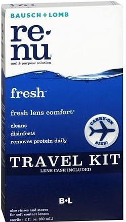 ReNu Fresh Multi-Purpose Contact Lens Solution Travel Kit 2.0fl o (pack of 1)