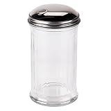 Tzipco's Flip Cap Glass Sugar Dispenser 12 Ounce