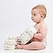 Happy Little Camper Ultra-Absorbent Natural Baby Diapers Size 2 - Hypoallergenic & Chlorine-Free Disposable Diapers Safe for Sensitive Skin - Unscented Infant Diapers - 36 Count