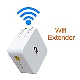 Sunmy Universal High Gain 300Mpbs WiFi Router Range Extender Wireless Signal Booster Repeater Bridge AP with Ethernet Port for PC Desktop