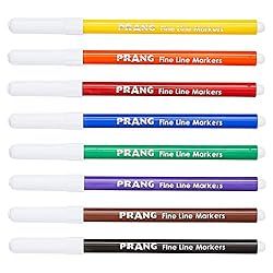 Prang Classic Art Markers, Fine Tip, Assorted