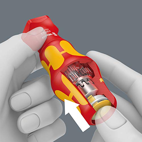 Wera 05057485001 Kraftform Kompakt Turbo I Imperial 1, VDE Isolierter Getriebe Schraubendreher Satz, 16-teilig – Bild 6